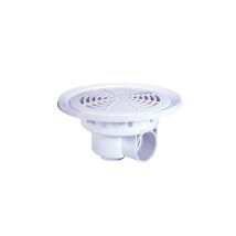 Aqualux Bodenablauf Liner Vitalia – Durchmesser 63mm – Horizontaler Abgang – Einfache Installation – Ästhetisches Design ohne Schrauben