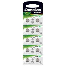 Camelion Pack De 10 Piles Alkaline Ag7 10 Unité (lot De 1)