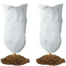 60 Cm Breit X 80 Cm Hoch, Mit Kordelzug Am Unteren Rand, 2-teilig, Pflanzenschutzhülle, Winterschutzhülle, Zum Schutz Von Innen- Und Außenmöbeln