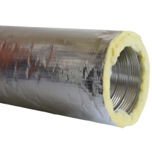 Gaine Semi-rigide Aluminium Isolée Classement M0 D 125 Mm Longueur 2 M S&p (unelvent) 823255