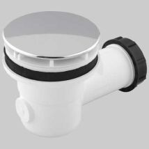 Piletta Per Piatto Doccia Ø 60 Con Tappo Abs Cromato 40x 11/2 Cgs
