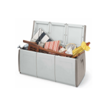 Terry – Box Truhe 140 x 54 x 57h – Polypropylen – Wetterfest – Grau