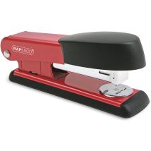 Rapesco R53500r2 Bowfin Halbstreifen-heftgerät, 25 Blatt Heftleistung, Rot