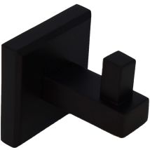 Gancio Appendi Abito Singolo Colore Nero Opaco Capannoli Nook Nk109 Mm Nero Opaco - Fissaggio A Viti