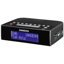 Sangean Dcr-89+ Radiowecker Dab+, Ukw Aux, Usb Weckfunktion Schwarz