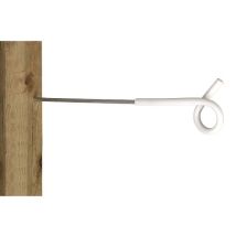 Insprovet - Inspovet Issuslol Tr Ck F R Findem Powkebe, Wei¤, Holzpfosten, Mit 25 Cm Schraube