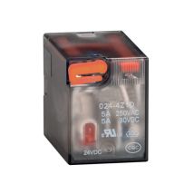 Rele' Industriale 4 Scambi 5a 12vdc + Led ( Lovato Cod. Hr604cd012 )