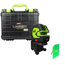 Imex Lx22g Series 2 Green Beam Cross Line Laser With Plumb Spots In Carry Case