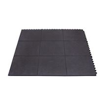 Stuoia per postazioni di lavoro in gomma NBR – 900mm x 900mm – Antiscivolo R10 – Miltex