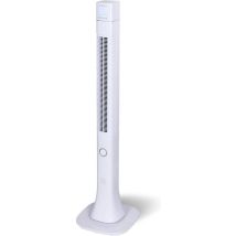 Maxxhome Ventilatore A Torre Per La Camera Da Letto Con Telecomando - Ventilatore Alto Da 123 Cm Per Casa E Ufficio - 50w - Bianco E Nero - 