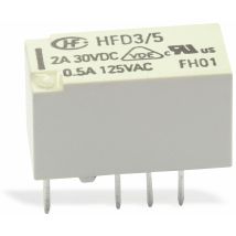 HFD3/012 – Printrelais – 30 V-/2 A – 9...18 Vdc – 7,5 mm – 9 mm – 15 mm – AgNi – cULus, VDE