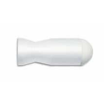 Hqpro - Wandpuffer Aus Kunststoff Civic Industrie Ø 28 X 70 Mm - Weiß - 88902277