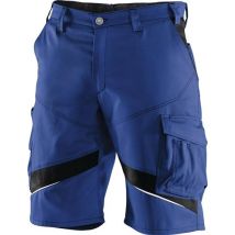 Kübler Shorts ACTIVIQ Blau/Schwarz Größe 52 – 65% Polyester, 35% Baumwolle – Ergonomische Passform, Reflexelemente, 270 g/m²