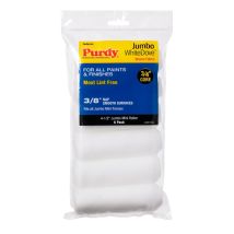 140624612 Confezione Da 6 Mini Rulli Di Ricambio – 4-1/2' Copertura 3/8', Bianco, Taglia Unica - Purdy