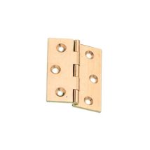 24 X Cerniera Fresata 1/2 Collo Ottone Satin 60x50 Mm