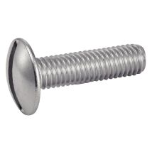 Vite Acton Large Round Head Slotted Acciaio Inox 6x16 Mm