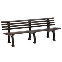 Gartenbank Juist 4-sitzer Länge 2000 Mm, Braun