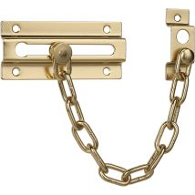 Ccykxa (gold)door Chain Lock, Premium Heavy Duty Door Latch For Interior Door, Child Safety Lock, Extra Privacy And Security For Home