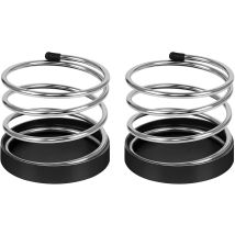 2 Portavasos Para Coche, Portavasos Para Agua, Para Tazas, Bolígrafos, Llaves Y Teléfonos Móviles (negro)