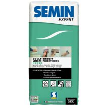 Adhesivo Blanco Semin Expert, Pintura En Polvo 5 Kg Semin