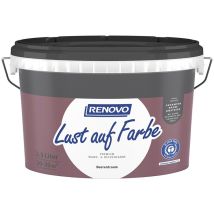Renovo Wand-und Deckenfarbe Lust Auf Farbe Matt 2,5 Ltr. Beerentraum