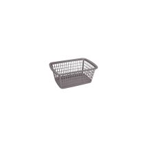 Cesto De Ropa - 11 L - Gris - Aluminio Y Plástico