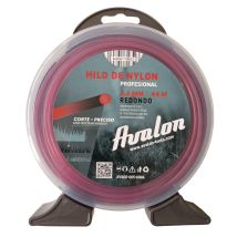 Avalon - Filo Rotondo In Nylon Universale Per Decespugliatore E Tosaerba (2,4 Mm X 44 M)