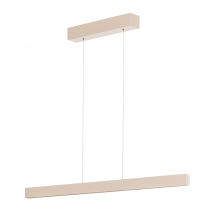 B-Ware Argon Led Hängeleuchte Pendelleuchte Deckenlampe Cremeweiß Modern Esszimmer