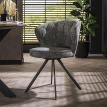 Furnwise - Industrial Dining Chair Dion Anthracite