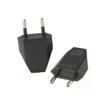 Stecker Männlich 2,5a Schwarz 2 Stück