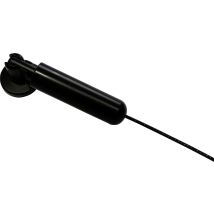 Seilspanngarnitur Race Schwarz-matt 5 M - Gardinia