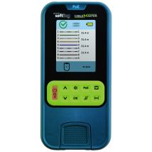 Kabelmessgerät 226102 – Handlicher Verdrahtungstester mit PoE bis Klasse 8, 90W – 3,5" Farbbildschirm – Testergebnisse leicht verständlich