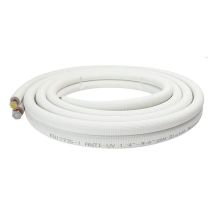 Sannover – Tubo di rame isolato 7 m – Linea del liquido: 1/4, Linea di aspirazione: 3/8"