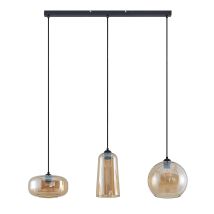 Suspension En Verre À Intensité Variable 'wilja' En Verre Pour Salon & Salle À Manger