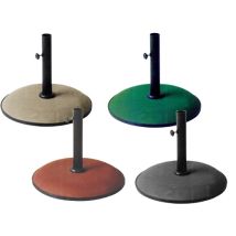 Base Pour Parasol Kroma Rond Vert Diamètre 50 Cm