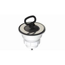 Desagüe Ø80 Con Tapa Mango Ø52, Salida 1"1/4 Y Tornillo 70 Mm L.b. Plast D507 Acero