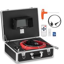 Steinberg Systems - Telecamera Endoscopica Sonda Per Ispezione Tubi Con Display E 12 Led 30 M Usb