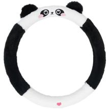 Housse De Volant En Peluche Panda, Housse De Volant Universelle 15 Pouces (38 Cm), Protection De Volant, Housse De Volant, Housse De Volant En Peluche