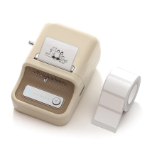 Niimbot B21s Thermodrucker, Beige, 50 Mm + Etikettenrolle