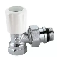 Caleffi - 401402 - Thermostatizable Angle Valve For Steel Tubes