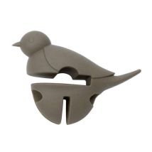 Repose Cuillère Petit Oiseau Gris 3 En 1 - Dexam