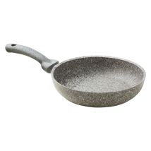 Bratpfanne Heart Of Stone 20 cm – Antihaftbeschichtung – Ergonomischer Griff – Für Induktionsherde geeignet – Hergestellt in Italien