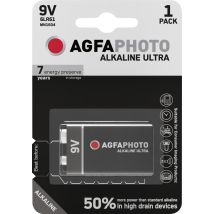 Agfa - Photo Ultra 6lr61 9 V Block-batterie Alkali-mangan 9 V 1 St.