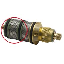 Thermomat - Cartouche Thermostatique 1/2 "enduite De Téflon, Type Standard Tcrt12fvtfl Cartouche