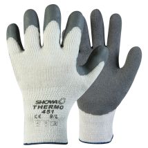 Showa 451 Guanto Da Lavoro Termico Imbottito Senza Cuciture Lattice 7/s