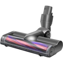 Forehill – Electric Brush Head For Dyson V6 Vacuum Cleaners – Soft Nylon And Abs Filaments – 90°/180° Flexible Connector – Effective Under-furniture 