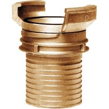 Demi raccord à douille annelé 40X45 mm – Aluminium – Filetage plomberie, Configuration raccord, Forme du raccord, Fixation raccord – Triboulet 