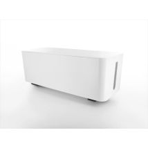 Scatola portacavi cordless bianca – Lunghezza 12,5 cm – Multipresa – LIFEBOX
