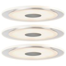 Paulmann 92917 Led-einbauleuchte 3er Set Led Led 18 W Aluminium (gebürstet)
