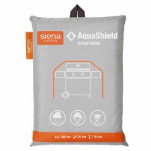 Aquashield Gas-grillhülle L 148x61xh110 Cm Hellgrau, 100% Polyester